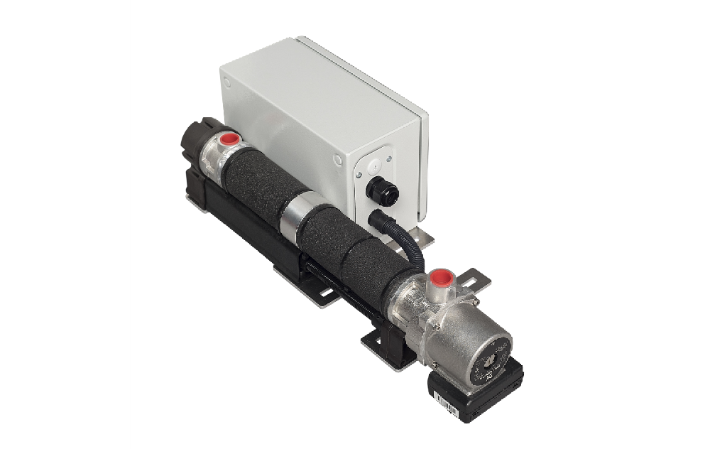 TopStart 可调温强制循环水加热器 |  (0.5-12 kW 单相/三相)