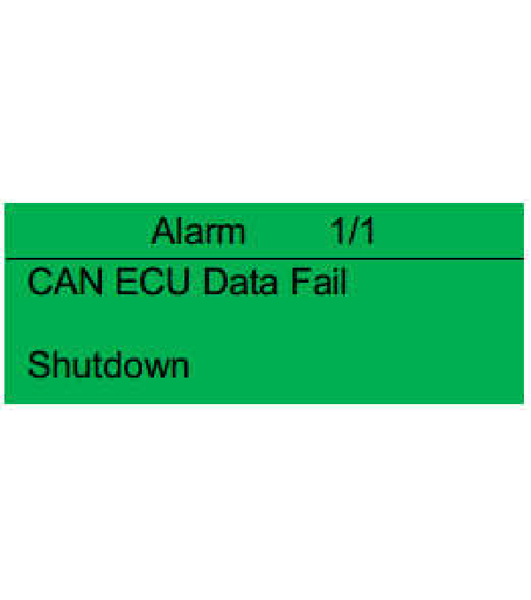 12.控制器与电喷发动机连接，出现 ECU 数据错误