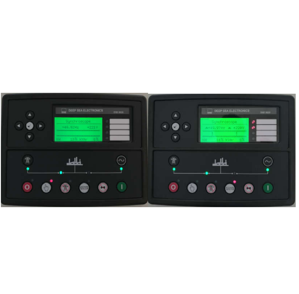 25·DSE8620 不能合闸且一直停留在同步界面
